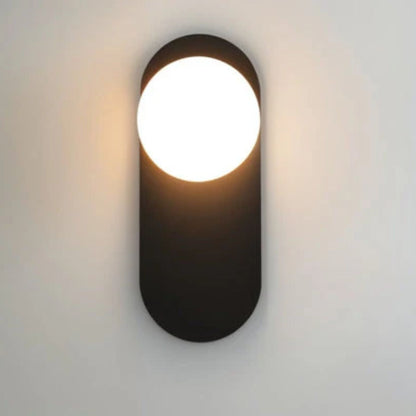Luminara | Modern Elegant Metal Wall Sconce Lighting with Glass Shade 12