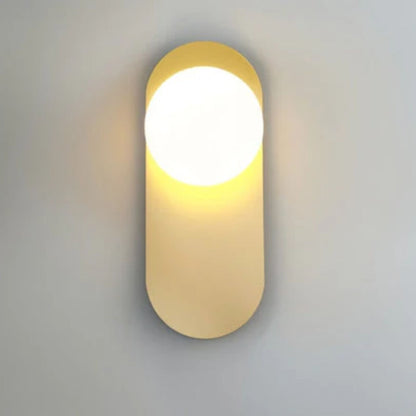 Luminara | Modern Elegant Metal Wall Sconce Lighting with Glass Shade 13