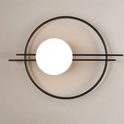 Luminara | Modern Elegant Metal Wall Sconce Lighting with Glass Shade 14