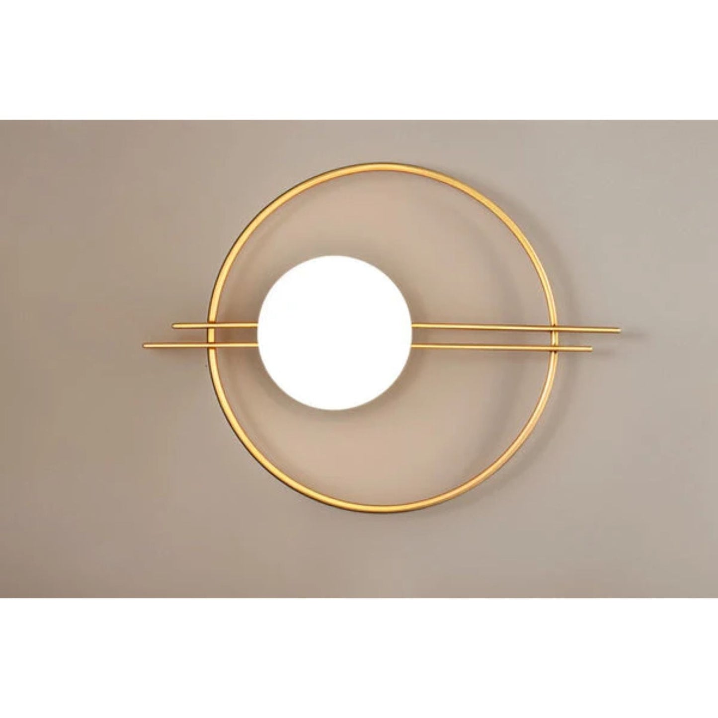 Luminara | Modern Elegant Metal Wall Sconce Lighting with Glass Shade 15