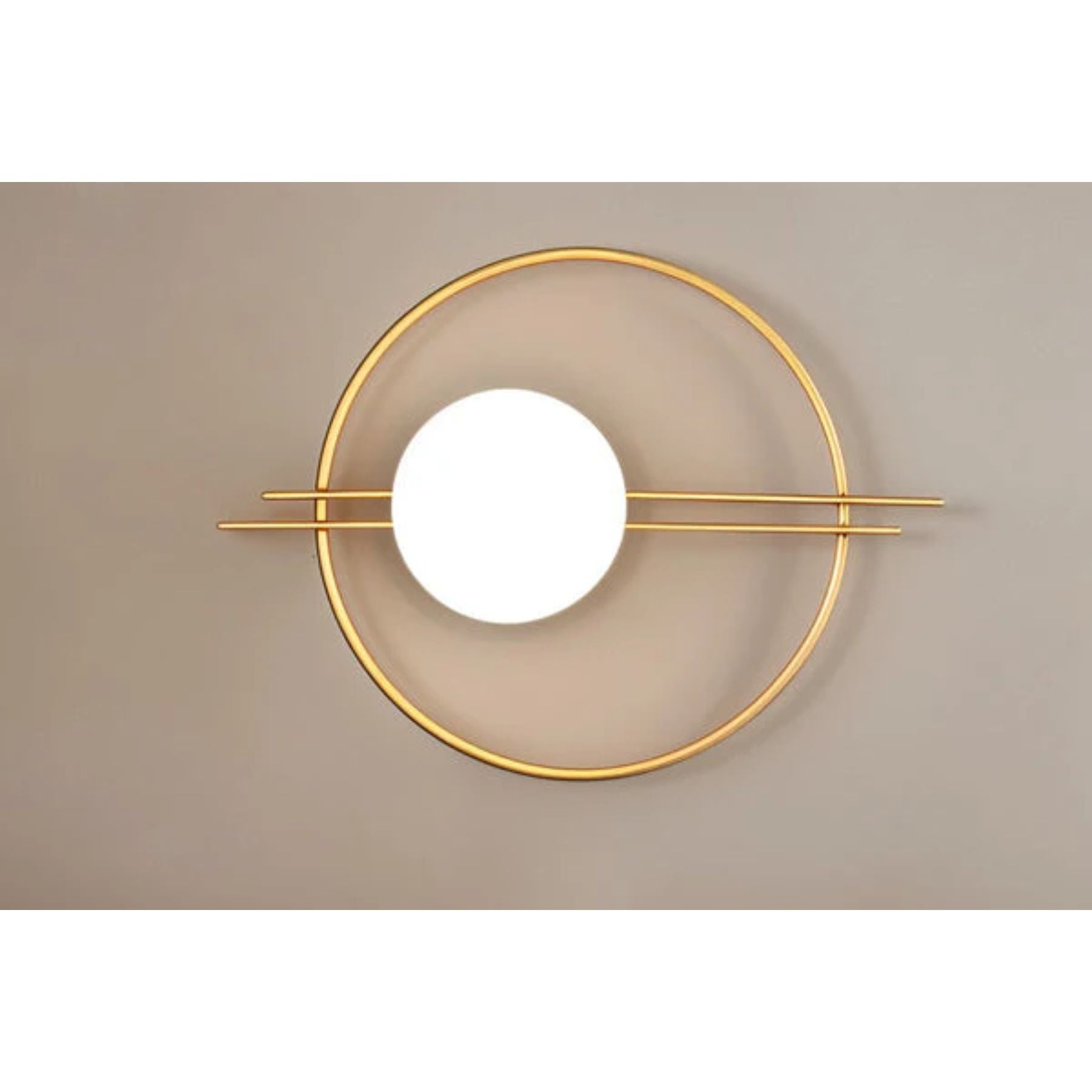 Luminara | Modern Elegant Metal Wall Sconce Lighting with Glass Shade 15
