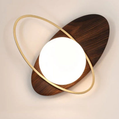 Luminara | Modern Elegant Metal Wall Sconce Lighting with Glass Shade 16