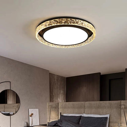 Luminara | Modern Elegant Wrought Iron Flush Mount Ceiling Light Fixture 2