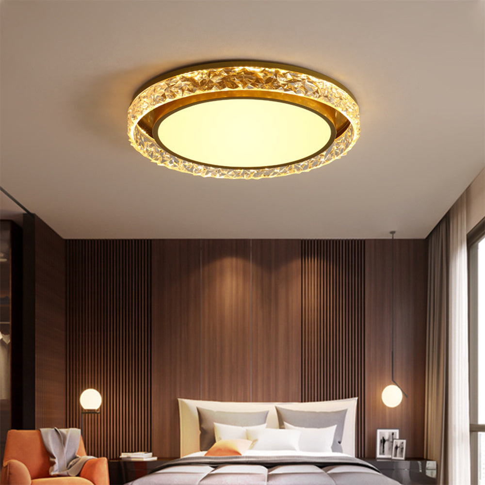 Luminara | Modern Elegant Wrought Iron Flush Mount Ceiling Light Fixture 5