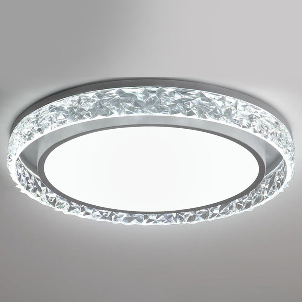 Luminara | Modern Elegant Wrought Iron Flush Mount Ceiling Light Fixture 8
