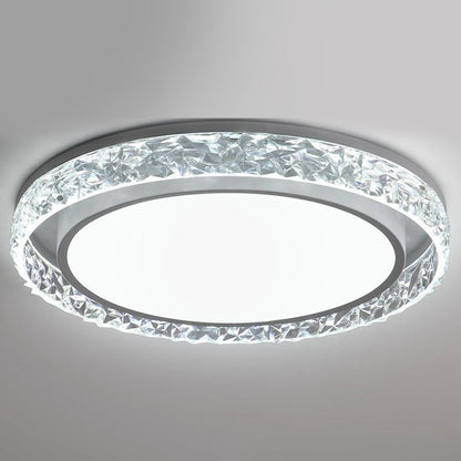 Luminara | Modern Elegant Wrought Iron Flush Mount Ceiling Light Fixture 8