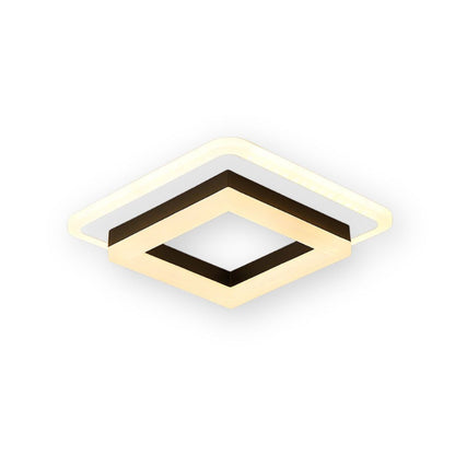 Luminara | Modern Geometric LED Flush Mount Ceiling Light Fixture 1