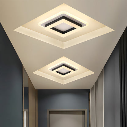 Luminara | Modern Geometric LED Flush Mount Ceiling Light Fixture 4