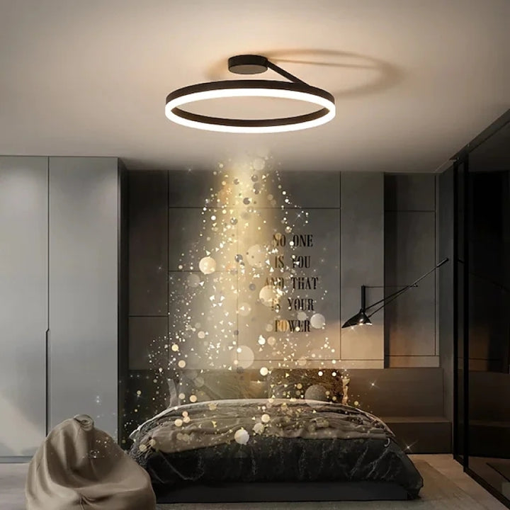 Luminara | Modern Minimalist LED Ceiling Lamp with Adjustable Brightness 2