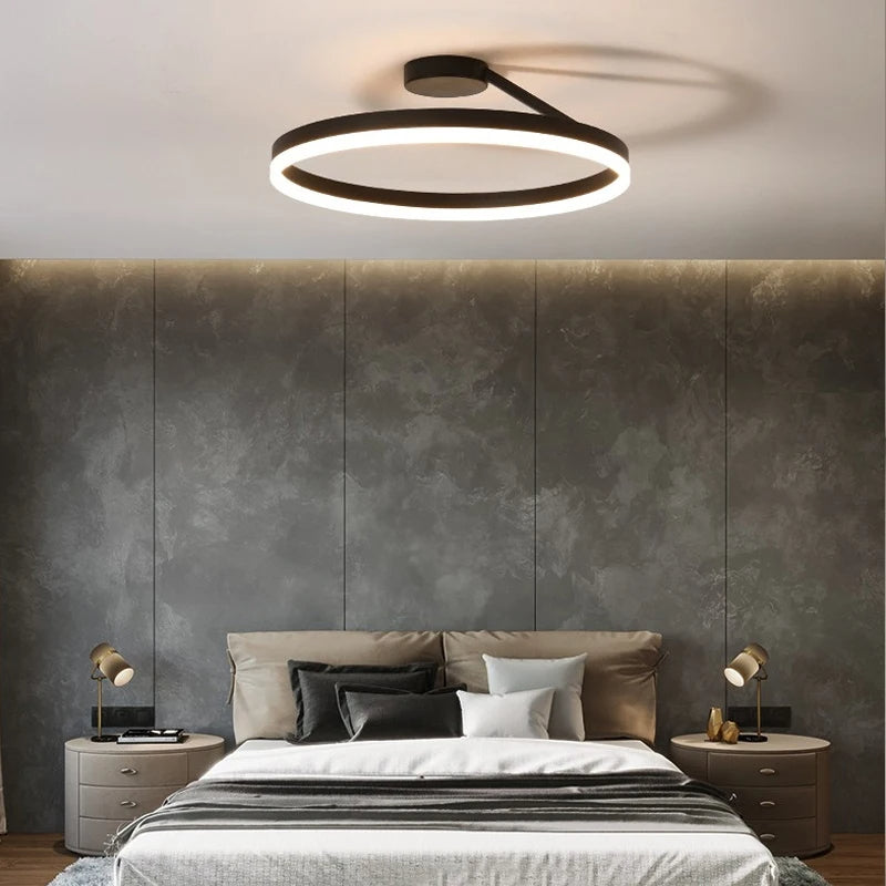 Luminara | Modern Minimalist LED Ceiling Lamp with Adjustable Brightness 4