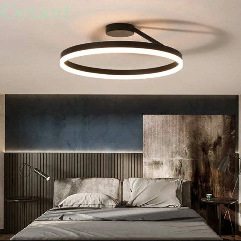 Luminara | Modern Minimalist LED Ceiling Lamp with Adjustable Brightness 5