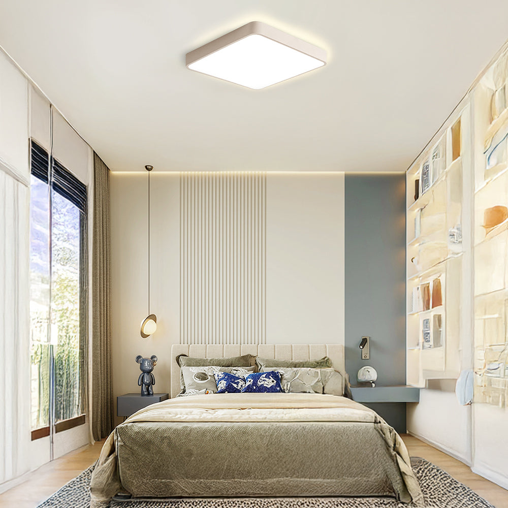 Luminara | Modern Sleek LED Round Ceiling Lamp for Versatile Spaces 16