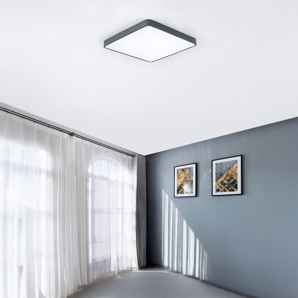 Luminara | Modern Sleek LED Round Ceiling Lamp for Versatile Spaces 20