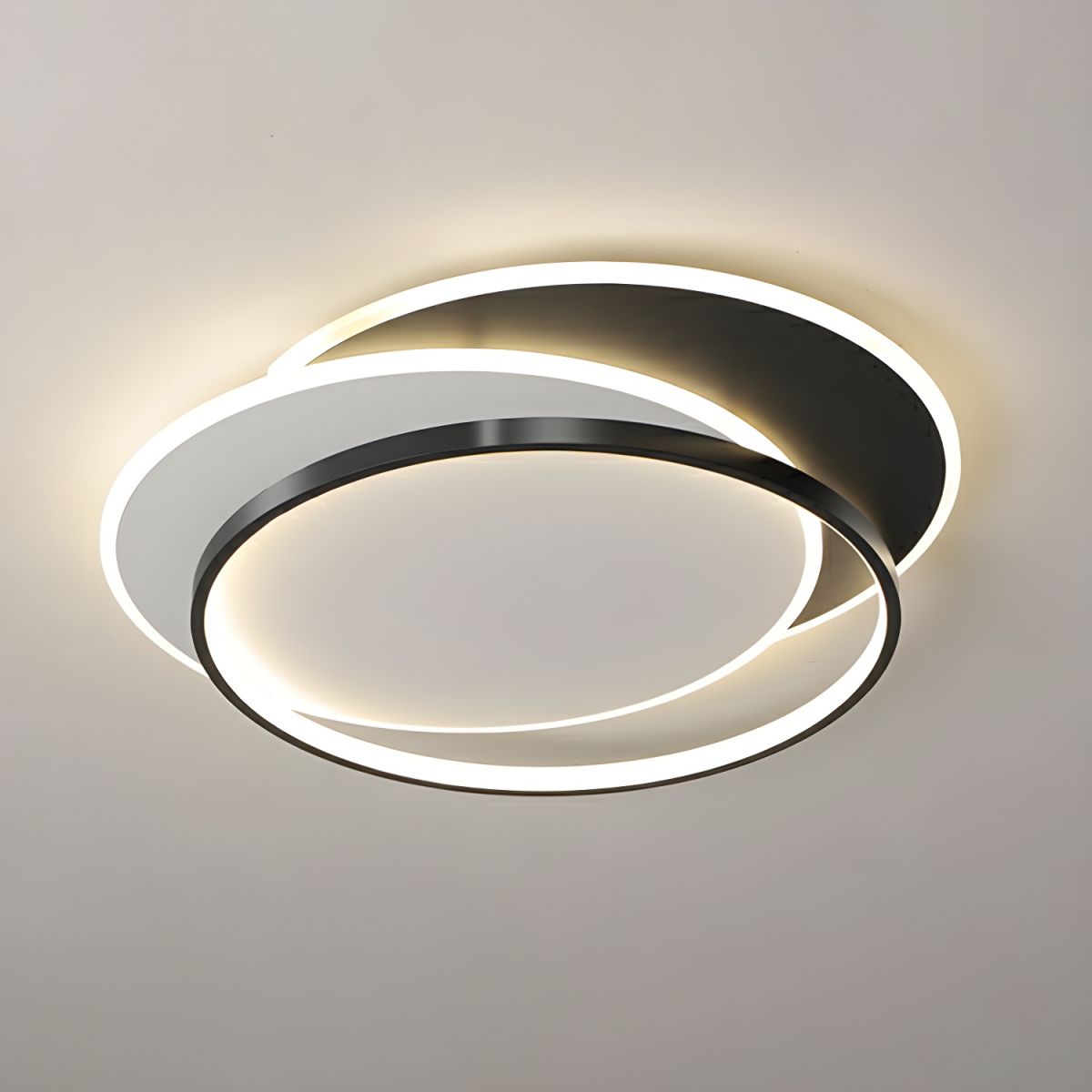 Contemporary 3-Layer LED Ceiling Lamp for Modern Homes - Lusomart