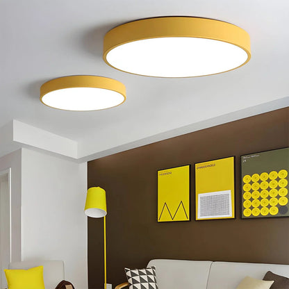 Luminara | Modern Ultra-Thin LED Flush Mount Ceiling Light with Dimming Feature 3