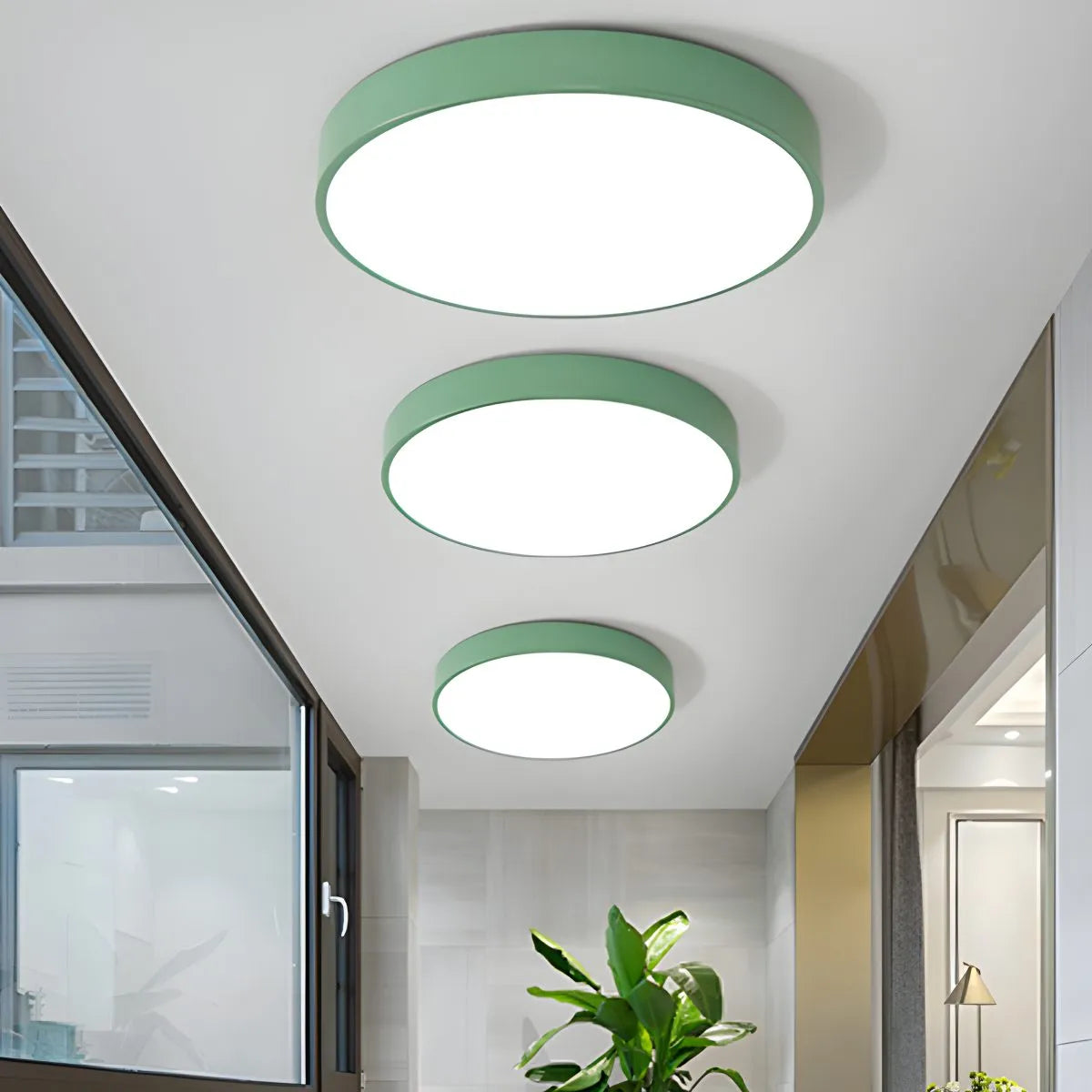 Luminara | Modern Ultra-Thin LED Flush Mount Ceiling Light with Dimming Feature 7