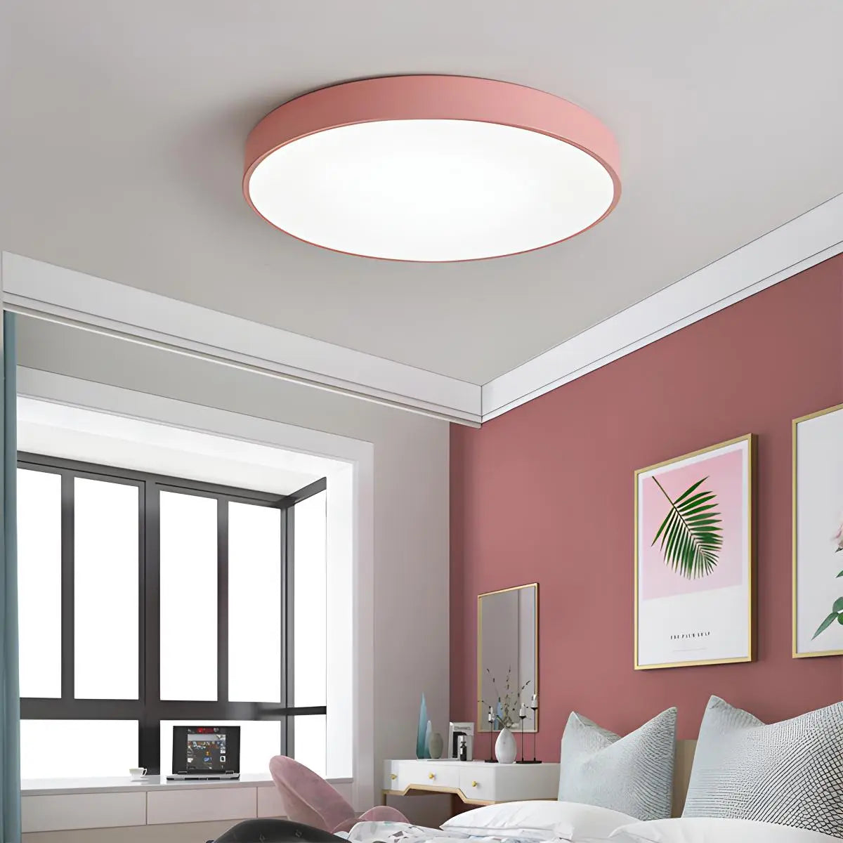 Luminara | Modern Ultra-Thin LED Flush Mount Ceiling Light with Dimming Feature 8