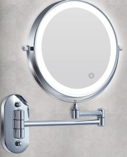 Luminara | Sleek Adjustable LED Magnifying Makeup Mirror 9