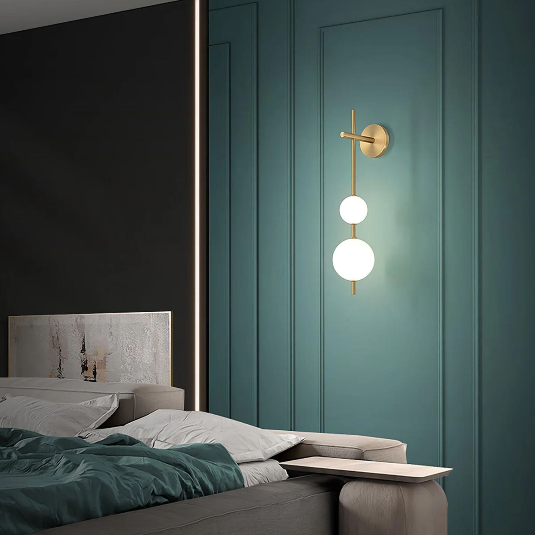 Luminara | Sleek Modern Dimmable LED Wall Sconce Lighting Decor 5