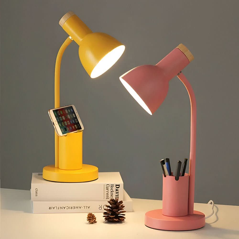 Luminara | Sleek Modern LED Desk Lamp with Integrated Pen Holder 2