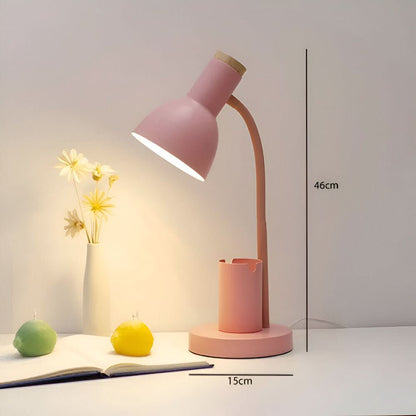 Luminara | Sleek Modern LED Desk Lamp with Integrated Pen Holder 8