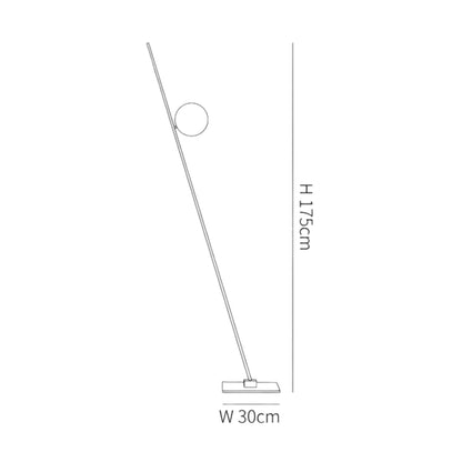 Luminara | Sleek Modern Minimalist LED Floor Lamp 3