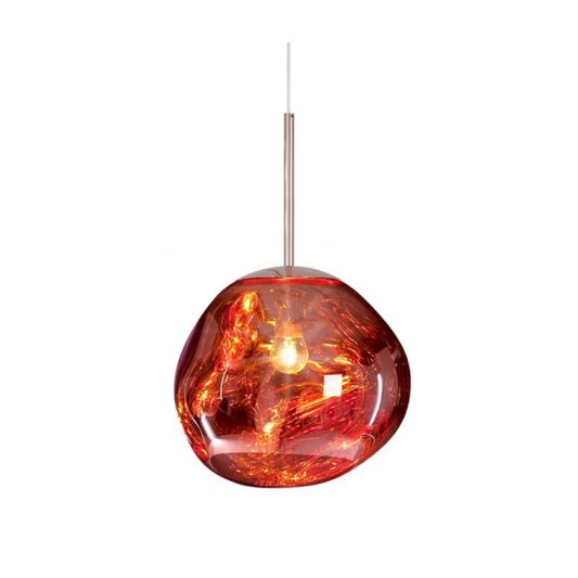 Natural Globe Hanging Pendant Light for Warm Ambiance - Lusomart
