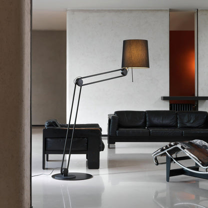 Luminara | Stylish Adjustable Fabric Floor Lamp for Modern Interiors 4