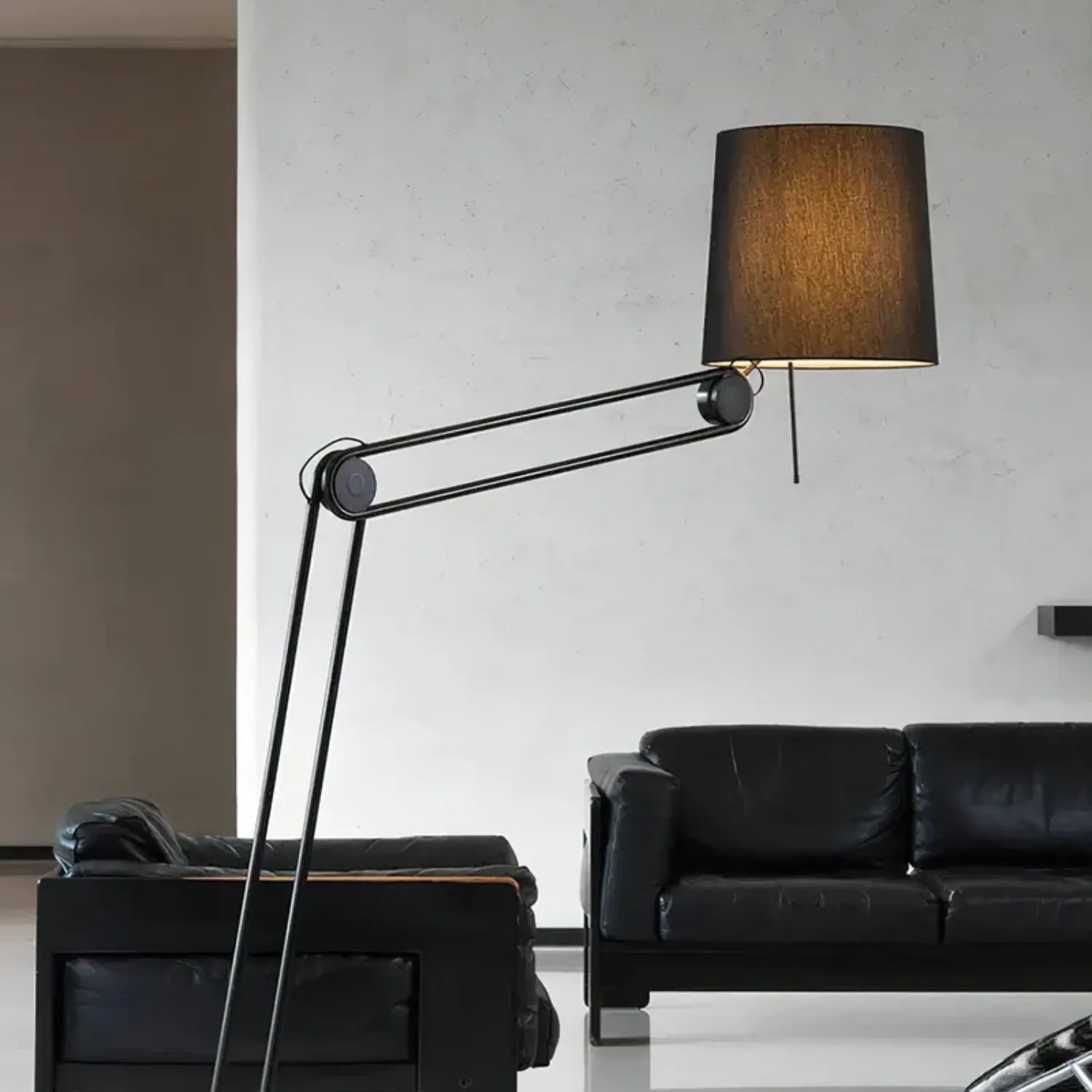 Luminara | Stylish Adjustable Fabric Floor Lamp for Modern Interiors 5