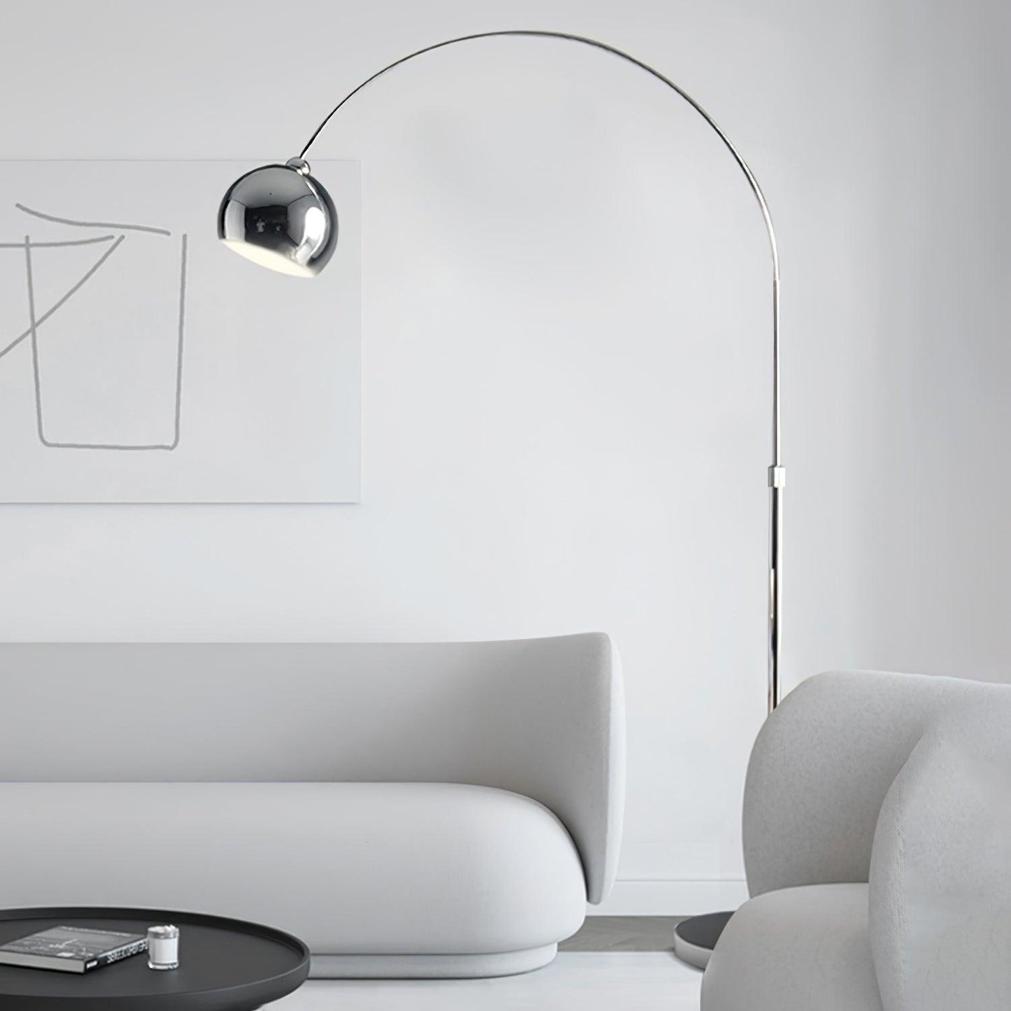 Luminara | Stylish Adjustable Modern Floor Lamp with Telescopic Arm 3