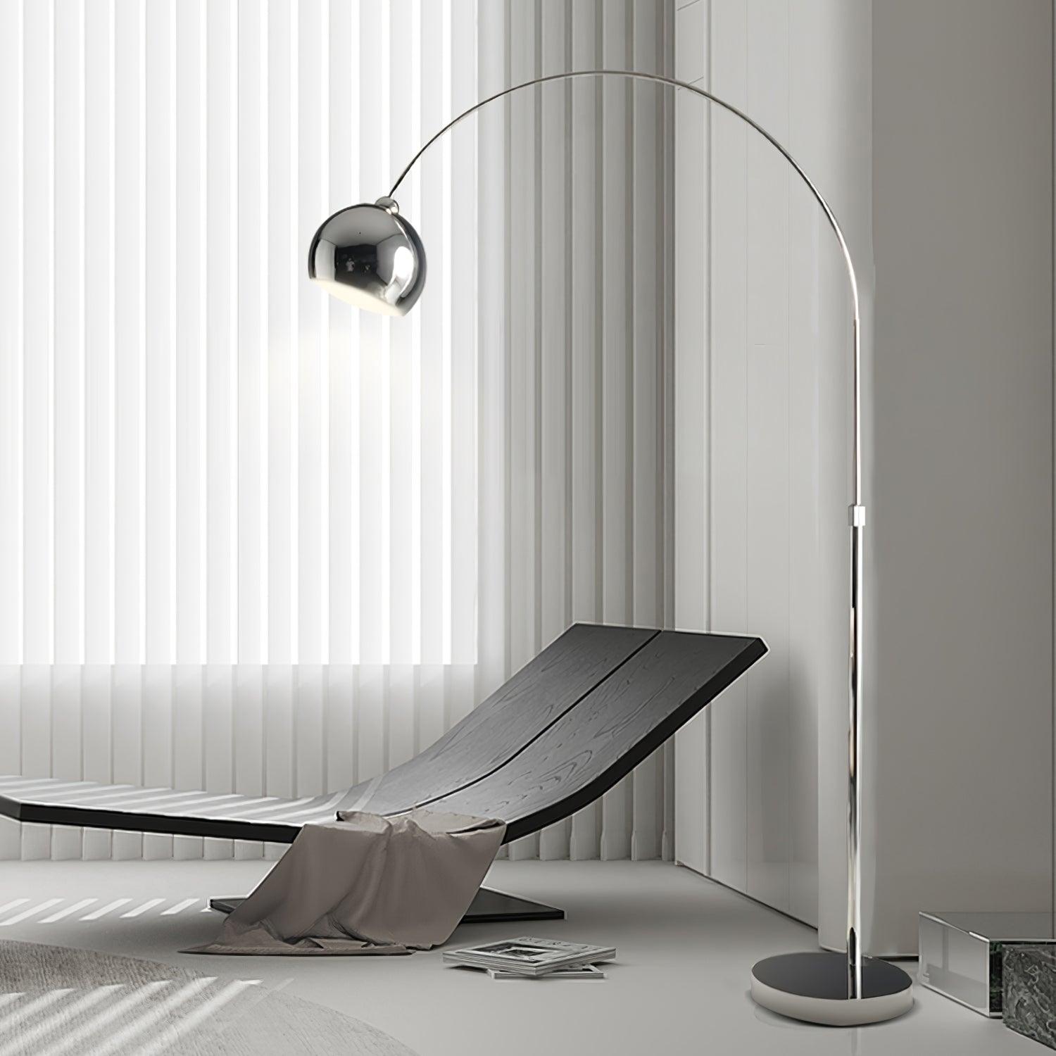 Luminara | Stylish Adjustable Modern Floor Lamp with Telescopic Arm 4