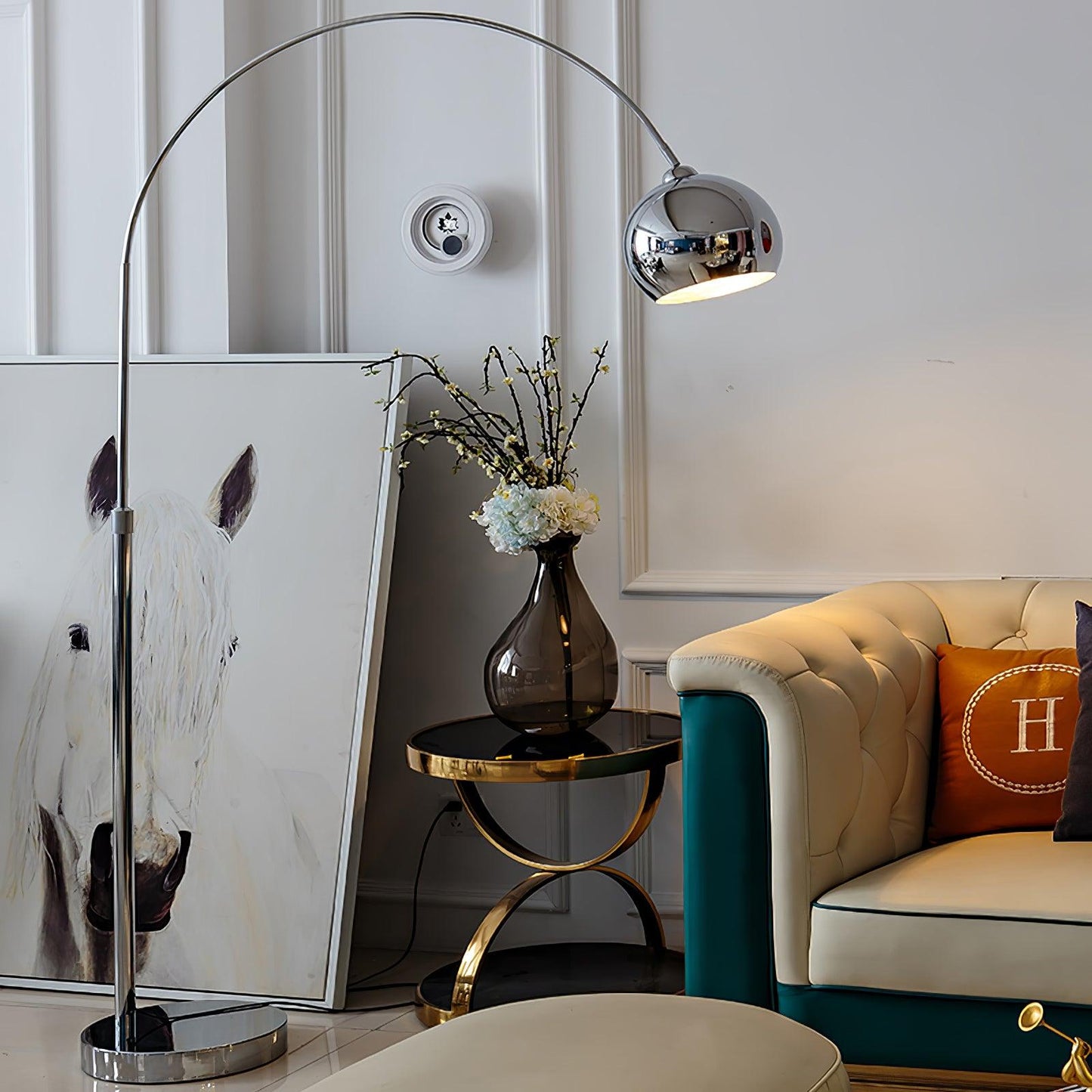 Luminara | Stylish Adjustable Modern Floor Lamp with Telescopic Arm 6