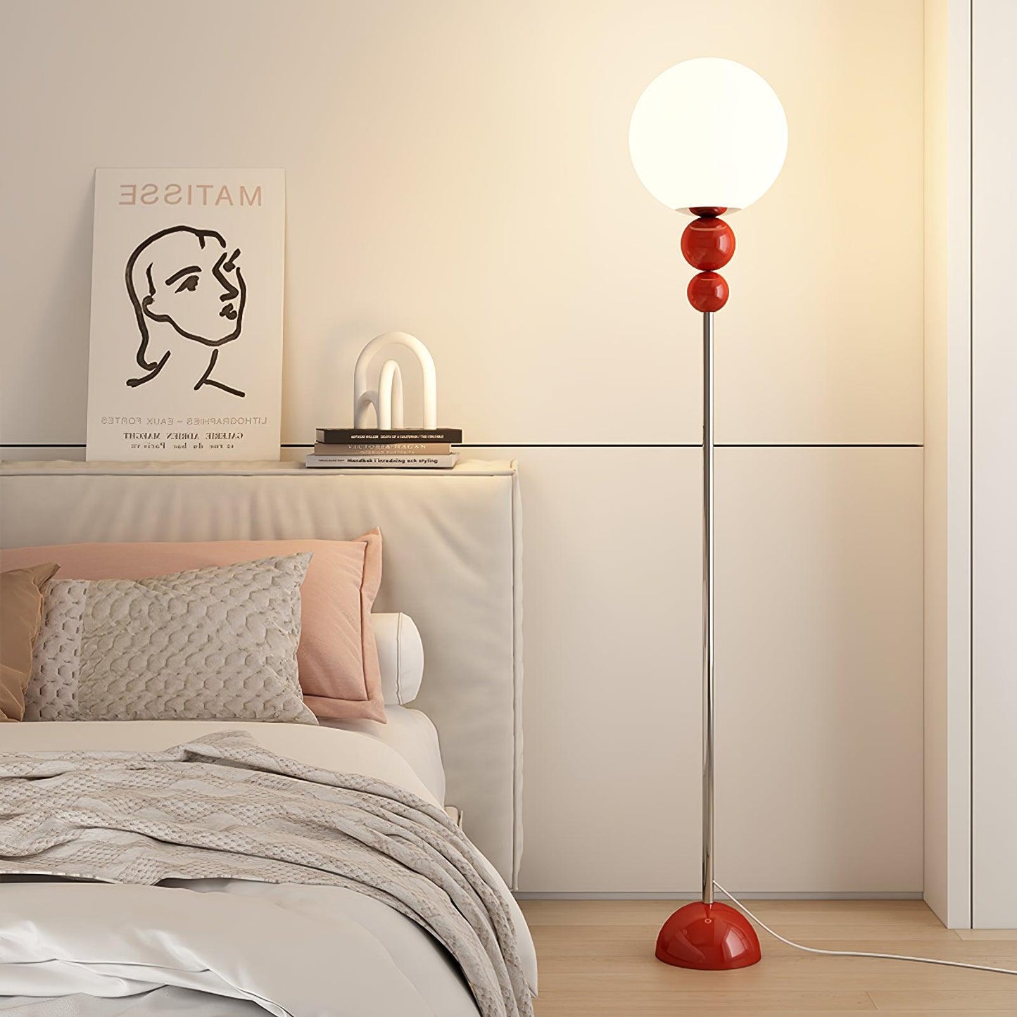 Elegant Modern Tall Floor Lamp - Lusomart