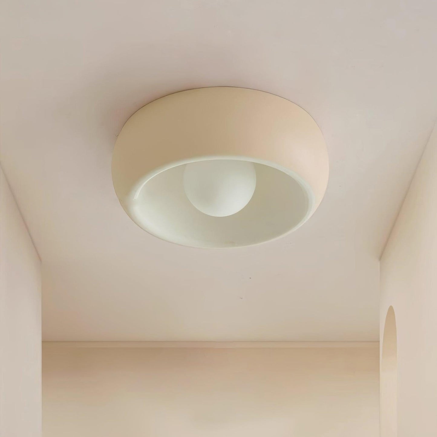 Luminara | Stylish Dimmable Flush Mount Ceiling Light for Bathrooms 8