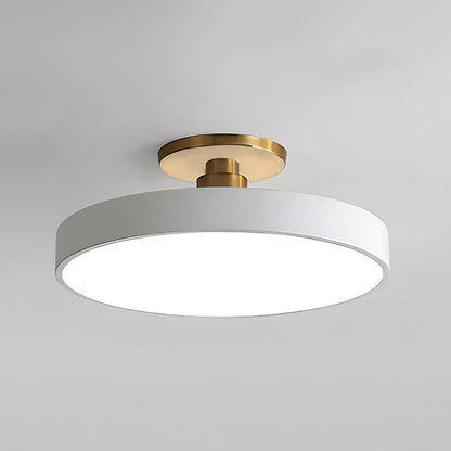 Luminara | Stylish Modern Black Gold Flush Mount Ceiling Light Fixture 10