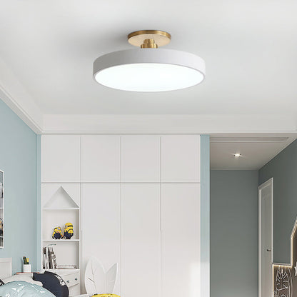 Luminara | Stylish Modern Black Gold Flush Mount Ceiling Light Fixture 12