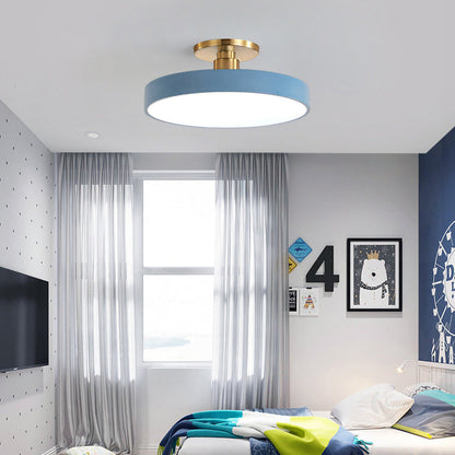 Luminara | Stylish Modern Black Gold Flush Mount Ceiling Light Fixture 15