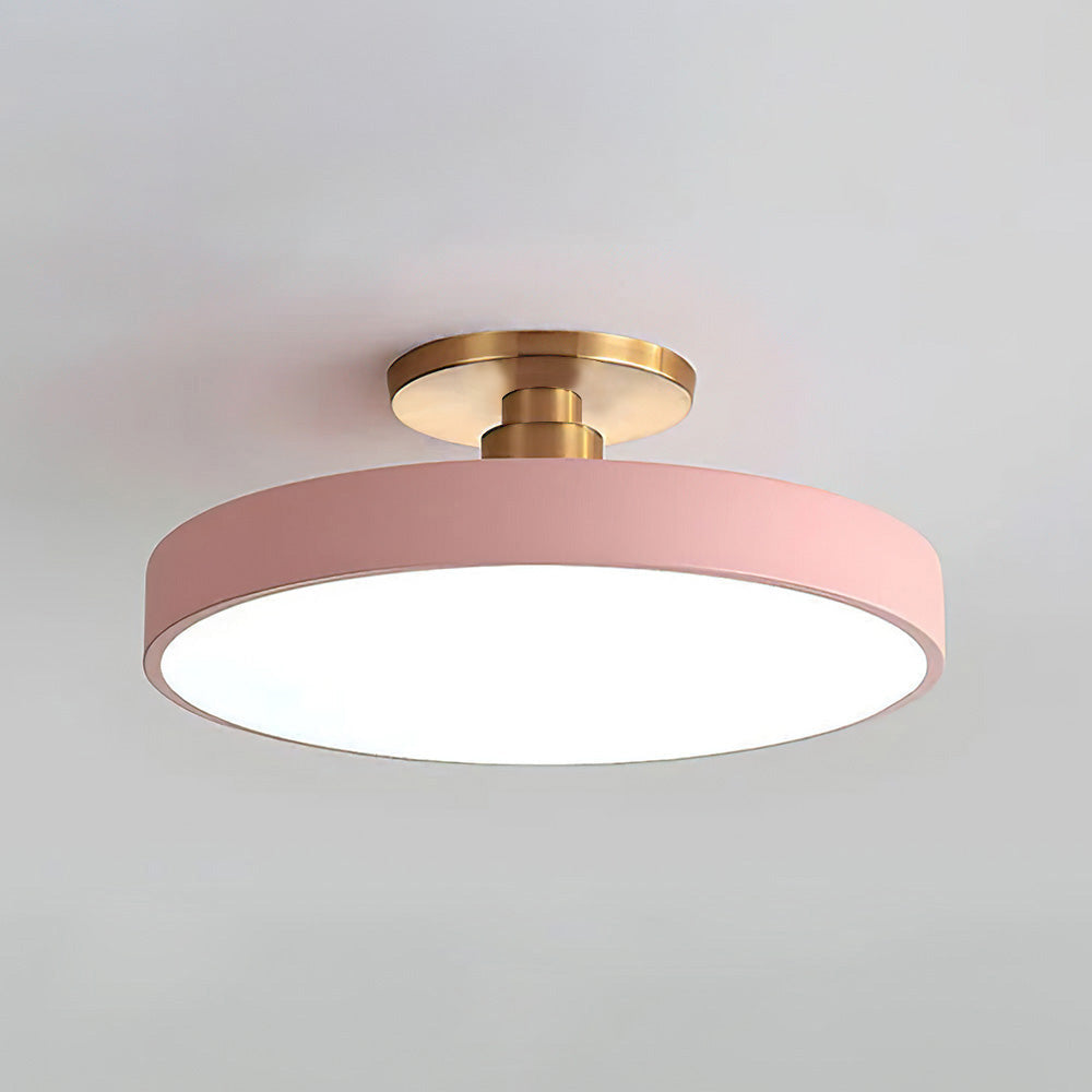 Luminara | Stylish Modern Black Gold Flush Mount Ceiling Light Fixture 7