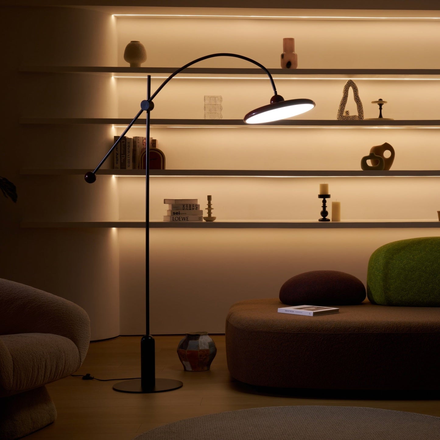 Luminara | Stylish Modern Sculptural LED Floor Lamp 4