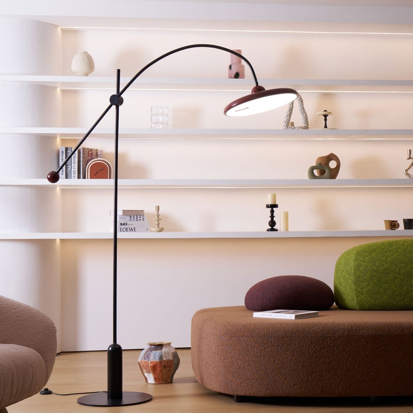 Luminara | Stylish Modern Sculptural LED Floor Lamp 6