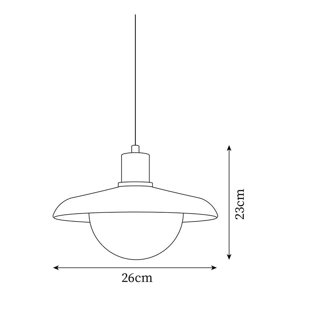 Luminara | Stylish Modern Wood and Glass Pendant Light for Kitchen 5