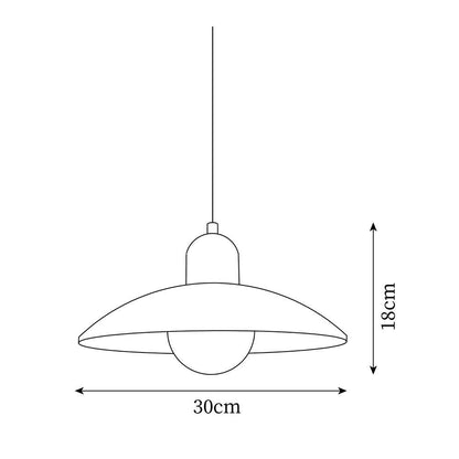 Luminara | Stylish Modern Wood and Glass Pendant Light for Kitchen 6