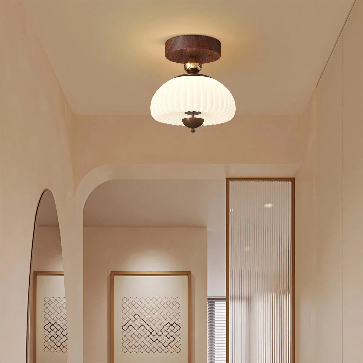 Luminara | Stylish Vintage Modern Ceiling Lamp for Cozy Spaces 2