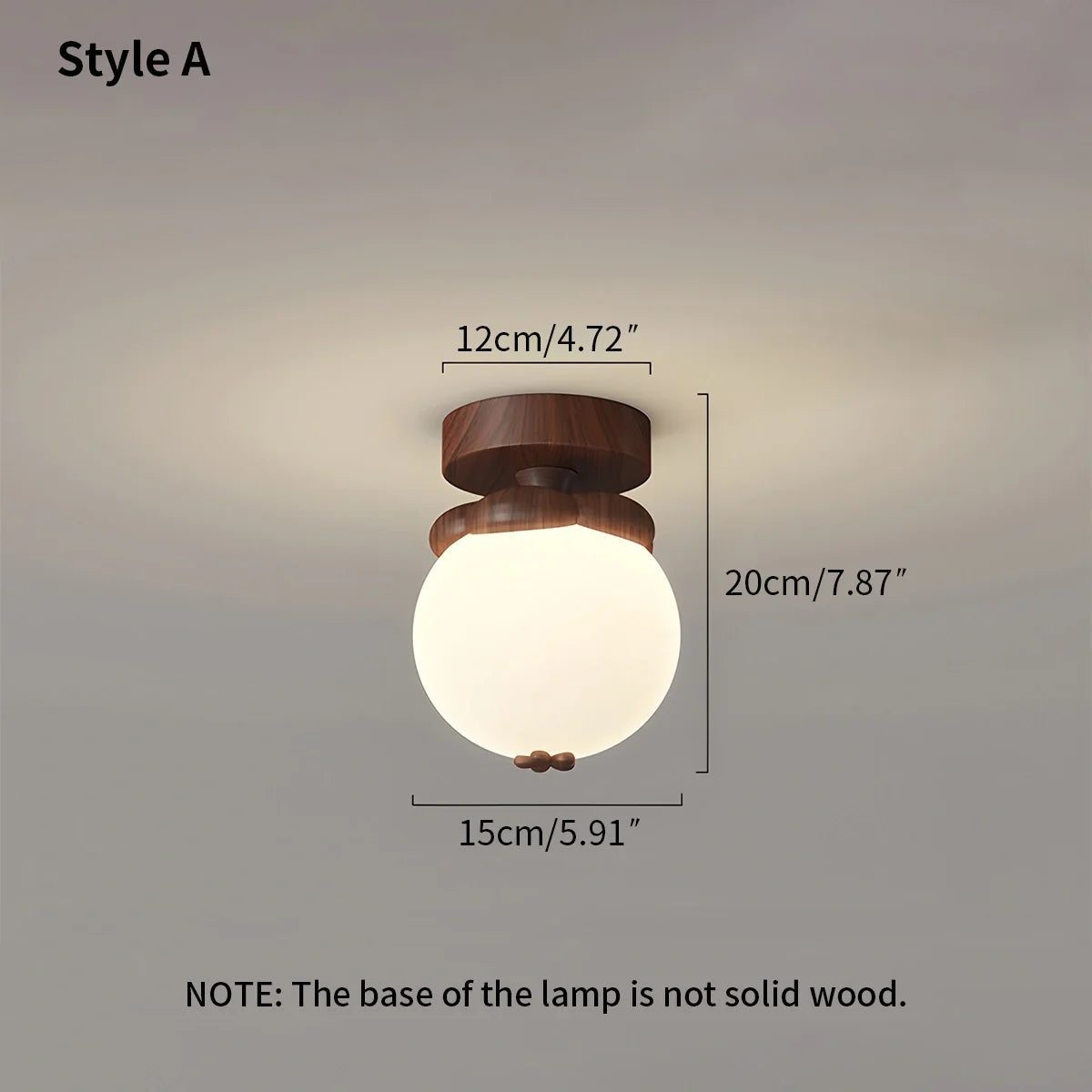 Luminara | Stylish Vintage Modern Ceiling Lamp for Cozy Spaces 3
