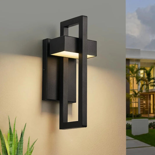 Sleek Weatherproof Outdoor Stainless Steel Wall Lamp - Lusomart