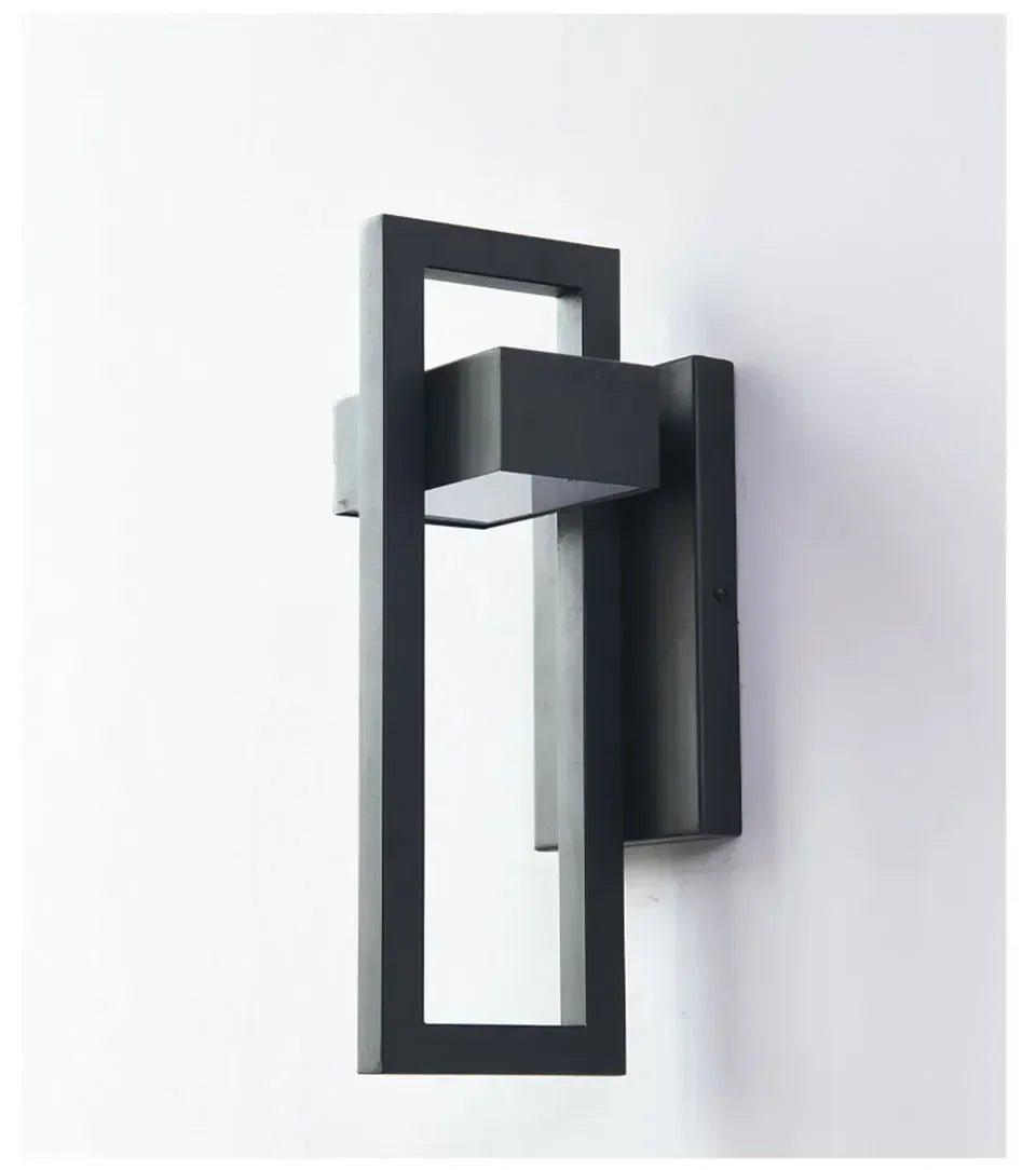 Sleek Weatherproof Outdoor Stainless Steel Wall Lamp
