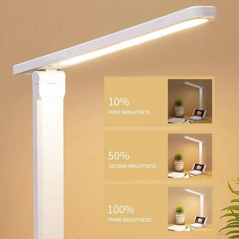 Luminara | Touch-Control Cordless LED Desk Lamp with Rechargeable Battery 1