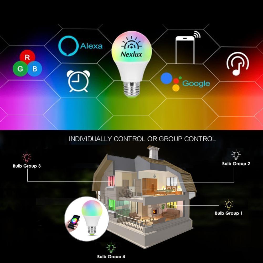 Luminara | Versatile Smart LED Light Bulb with Voice Control 2