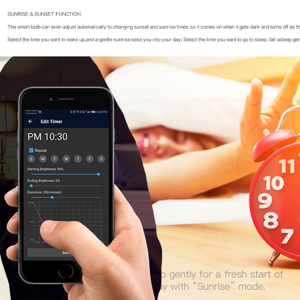 Luminara | Versatile Smart LED Light Bulb with Voice Control 5