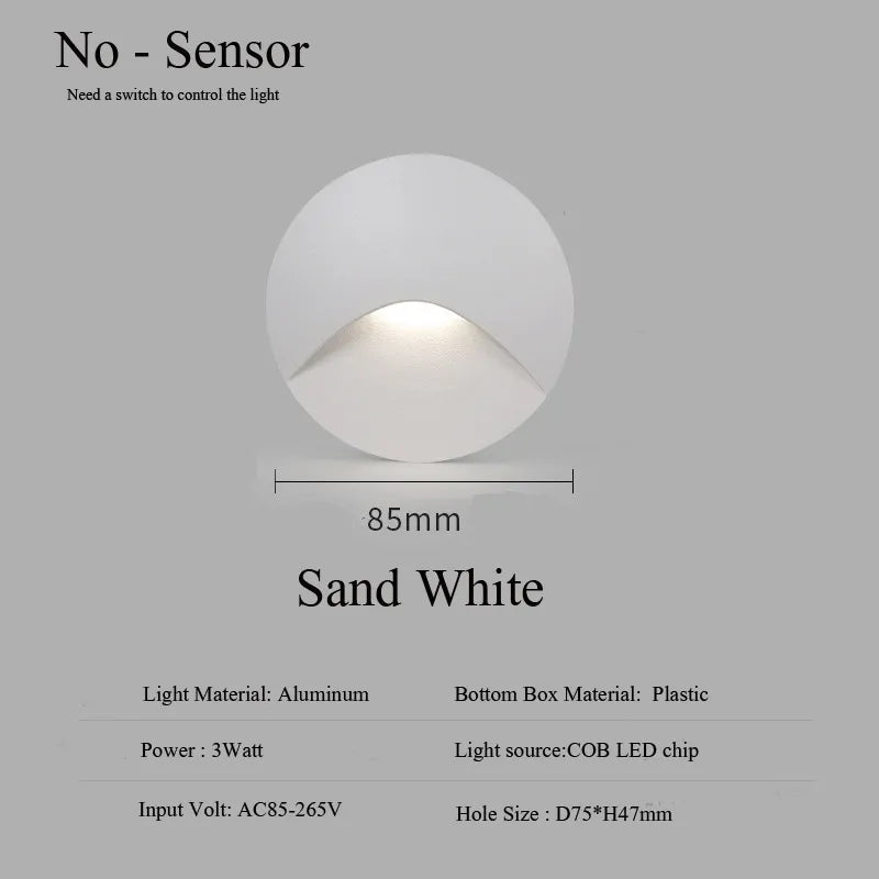Luminara | Waterproof LED Outdoor Wall Step Light for Pathways 0